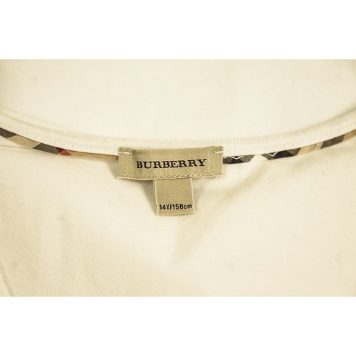 Burberry White Sleeveless Mini Length Dress size 14 yrs Girl or XS Women - Picture 3 of 6