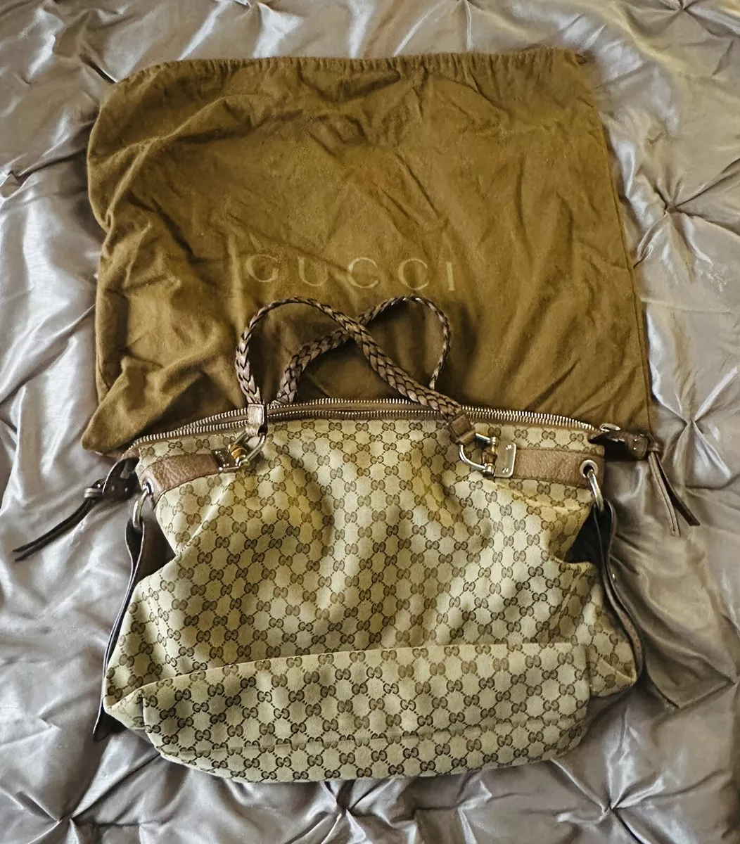 Gucci bamboo bar tote clearance
