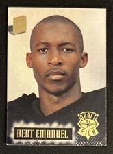 1994 Topps Stadium Club Bert Emanuel Draft Pick Rookie Card (RC) #379 Falcons ￼. rookie card picture