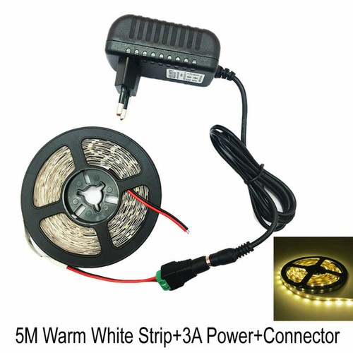 5050 RGB LED Strip DC 12V 5M 300LED RGBW/WW LED Light Strip with 3A Power+Remote - Picture 14 of 22