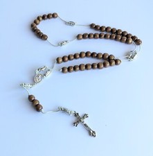 Rosary Making Kit Wood Bead Rosary Making Supplies Beads for Jewelry Making