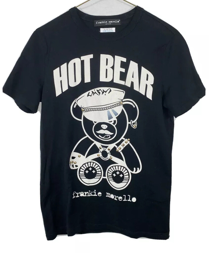 frankie morello tシャッツ Frankie Morello Maison Morello T-Shirt Size XXXL 3XL Black