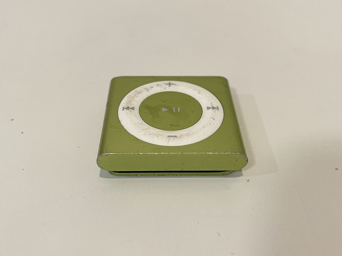 iPod shuffle　Green Apple iPod Shuffle 4th Generation - Light Green (2GB) | eBay