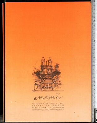 AMOROMA. FRAGMENTE MUSIK, THEATER, TANZ, KINO, MODE UND  1991. AA.VV. SCHWIMMEN.