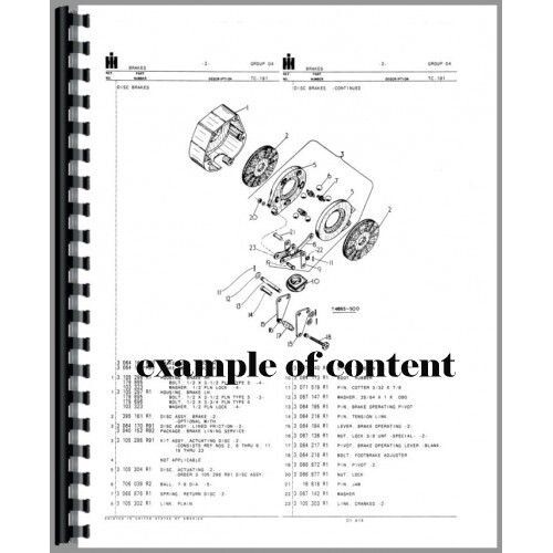 Parts Manual International 3309 331 3310 3311 332 333 334 335 Walk Behind Mower - Bild 4 von 4
