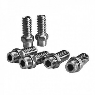 Kit pin sostitutivi Exustar FREERIDER 4mm confezione da 40 pezzi silver