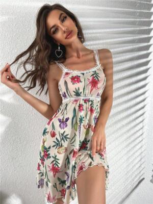 Lenceria Para Mujer Pijama Babydoll Ropa De Dormir Interior Bata De Seda Sexy