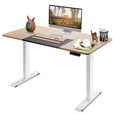 140x70 cm Electric Standing Desk Adjustable Ergonomic Computer Table Workstation