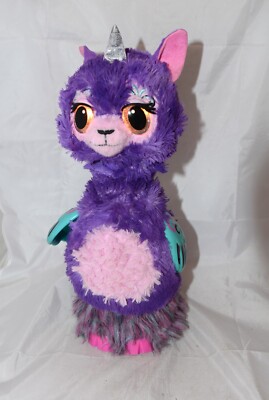 HATCHIMALS Lalacorn lila interaktiv elektronisches Haustierspielzeug MAX 32'' FUNKTIONIERT