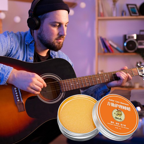 Guitar Polish Wax 100ml Guitar Polish & Cleaner Anti Crack Cleaning Guitar Care - Picture 8 of 12