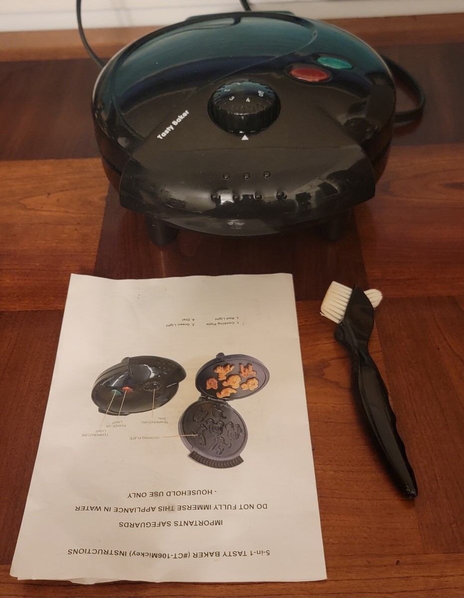 ミッキー人形焼ワッフルメーカー5-in-1 Tasty Baker ディズニー 【公式