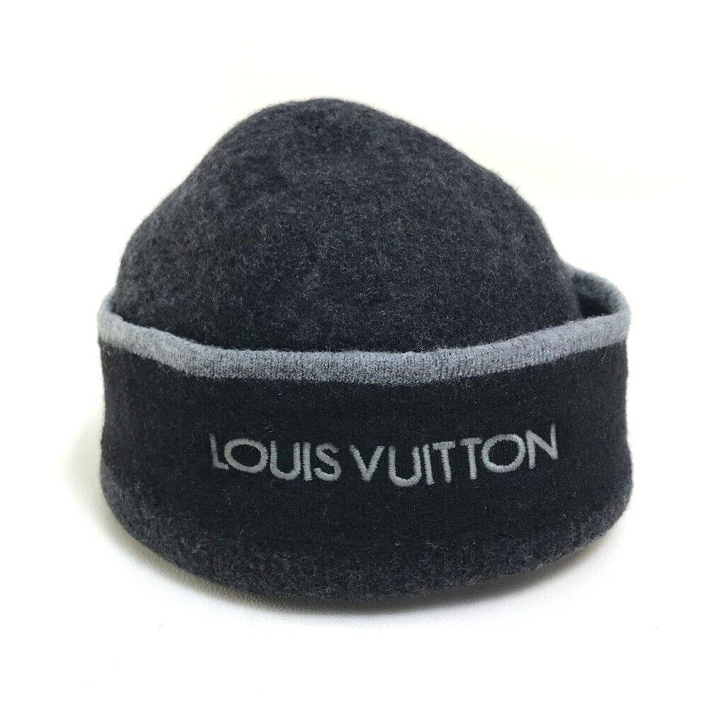 LOUIS VUITTON M73469 Bonemai-Monogram-Eclipse hat Knit hat wool