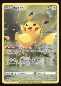 pokemon cards crown zenith pikachu Pikachu Full Art Crown Zenith
