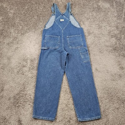 VINTAGE Old Navy Overalls Mens Large L Carpenter Bib Denim