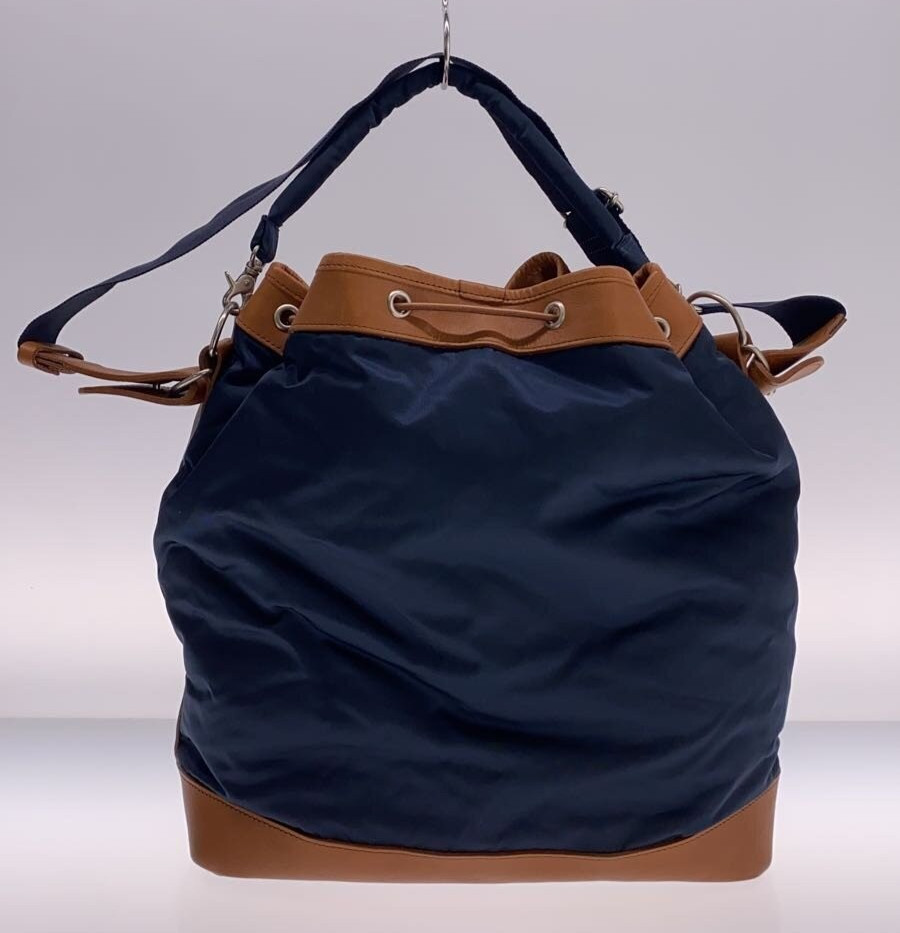 PORTER STRING DRAWSTRING BAG(L) Navy - image 4