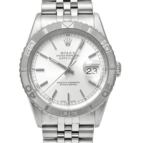 ROLEX Datejust 16264 Silver Case Size 36mm x 36mm Men's Used W...