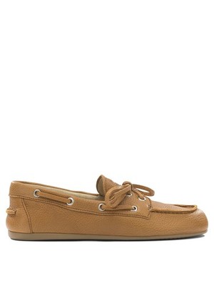 Miu Miu Suede Lace Up Loafers IT 38 Women
