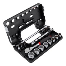 Craftsman V-series 38 In Drive Sae 6-point Tool Set 18 Pc - Cmmt45752v