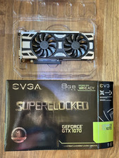 EVGA GeForce GTX 1070 SC 8GB GDDR5 Graphics Card 08G-P4-6173-KR 