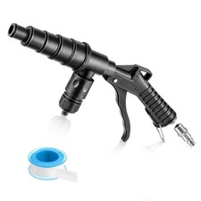Coolant System Flush Gun Heater Core Radiator Cleaning Tool W 19-40mm Nozzles