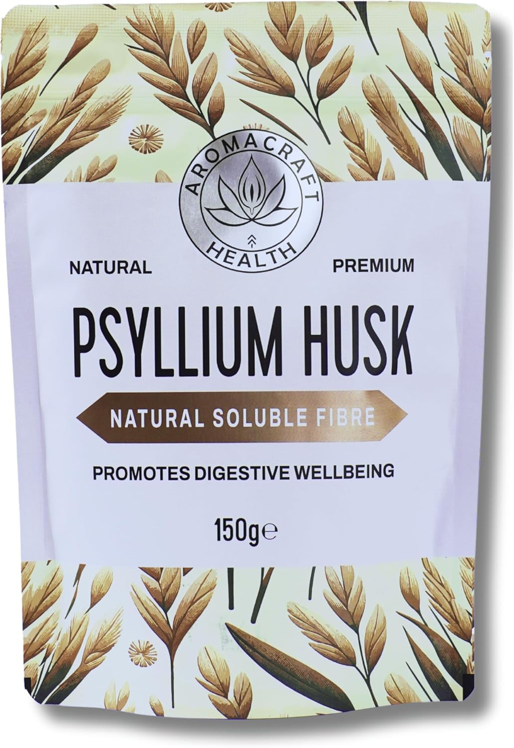 Psyllium Husk Whole 99% Purity 150G | Ispaghula Husk Soluble Fibre