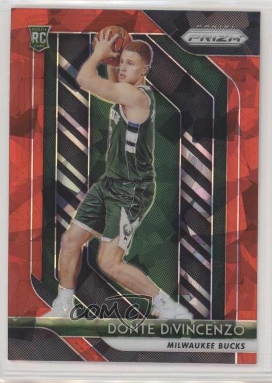 2018-19 Panini Prizm Red Ice Prizm Donte DiVincenzo #246 u5n
