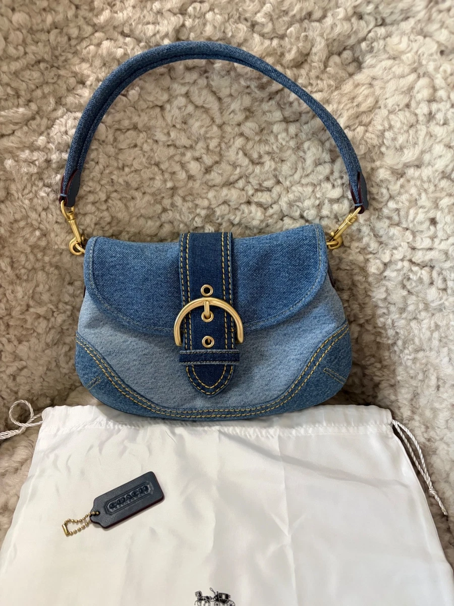 バッグ Vintage Coach Bag Denim Signature Coach Denim Exterior Bags & Handbags for Women for sale - eBay