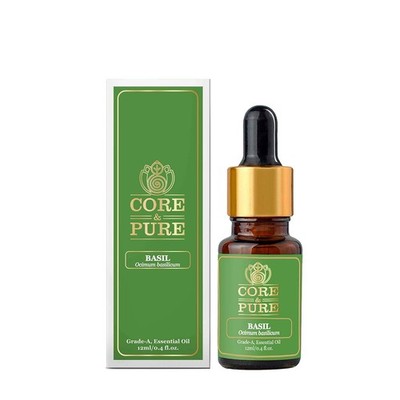 Core & Pure Basil Ätherisches Öl Für Haut & Haar 12ml