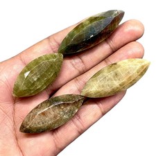 4 Pcs Natural Unheated Sapphire 39-49mm Marquise Cut Loose Pendant Size Gems