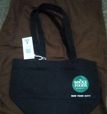 Brand new * black Whole Foods Market eco bag