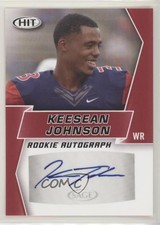 2019 Sage Hit Premier Draft Rookie Auto Keesean Johnson #A39 Auto 0a2