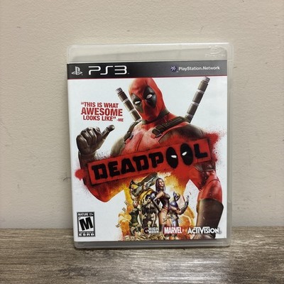 Deadpool (Sony PlayStation 3, 2013) Marvel PS3 Complete & Tested Very Clean CIB