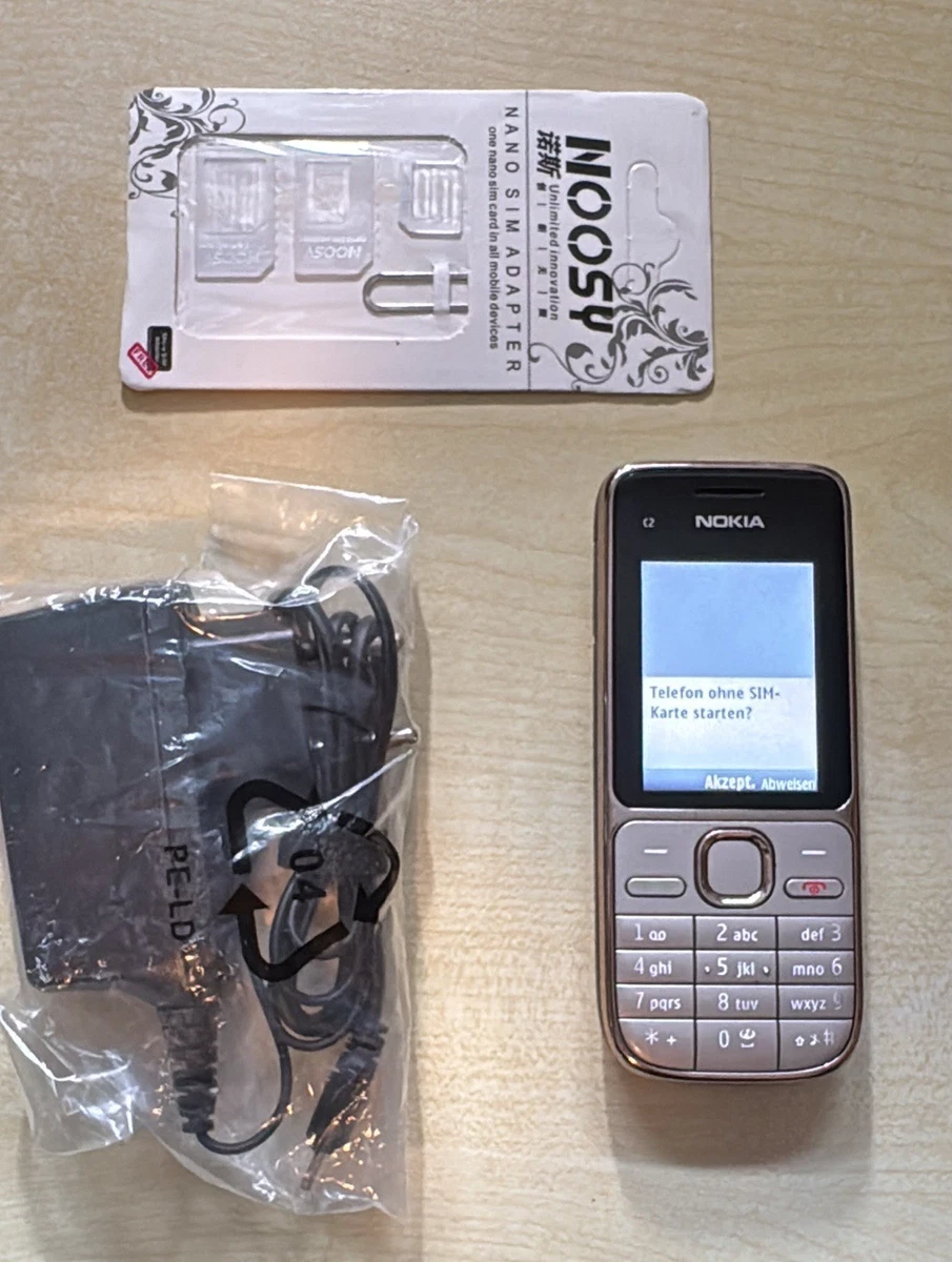 Nokia C2-01 RM 721 Geprüft Händler Garantie Volle Funktion Accu Neu Top Komplett