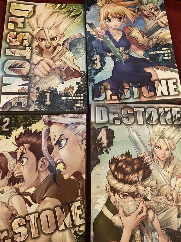 Dr.Stone Volumes 1-4