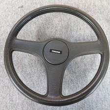 Mazda Familia genuine steering wheel GT rare JDM