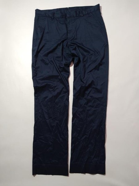 Men Lindeberg Trousers Navy Nylon 34