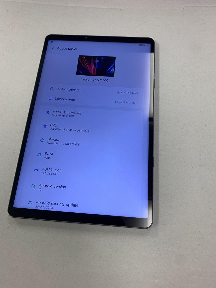 Lenovo LEGION Y700 Gaming Tablet 128GB 8GB Snapdragon 870 | eBay
