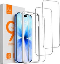 3 Pack of HD Clear Screen Protectors for iPhone 17 6.3" - Bubble Free, Anti-Scra