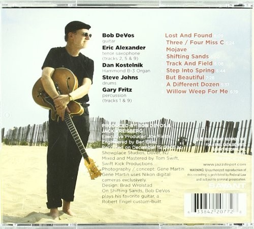 Альбом Боба ДеВоса Зыбучие пески (CD)