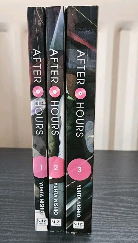 Manga After Hours Full Set Vol 1-3 English Volumes