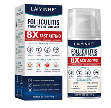 Folliculitis Treatment Cream 5 Benzoyl Peroxide  Tea Tree 100g/3.53 Oz