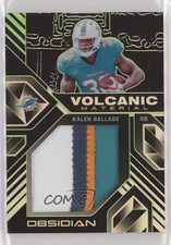 2018 Panini Obsidian Electric Etch Green 8/25 Kalen Ballage #VM-39 0c6