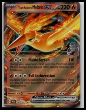 SV10: Destined Rivals #031/182 Team Rocket's Moltres ex FREE SHIPPING(US)