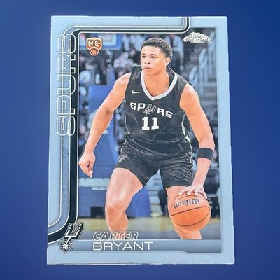 Carter Bryant Rookie Card Chrome 2025-26 Topps Chrome #264