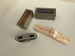 Vintage Watameter 11 Rangefinder with Orignal Instructions and Box Untested