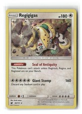 Regigigas Holo Rare Crimson Invasion 84/111 Pokemon Lightly Played