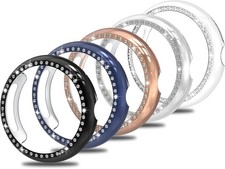 5-Pack Crystal Diamond Frame Bling Case for 41mm Google Pixel Watch 4