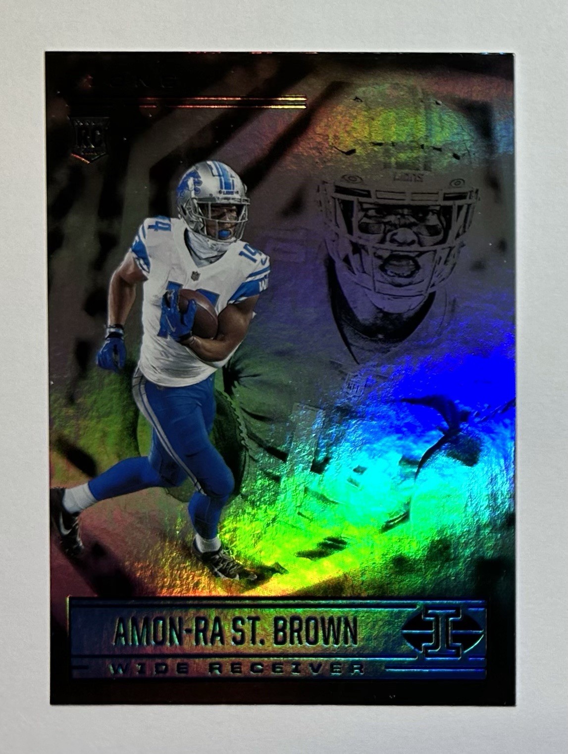 2021 Panini Illusions Rookie Amon-Ra St. Brown #86 RC