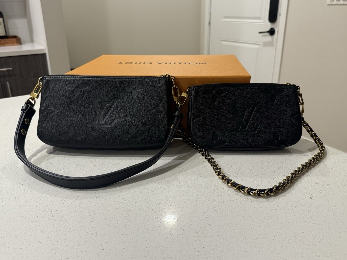 Louis Vuitton Multi Pochette Accessoires – Monogram Empreinte 