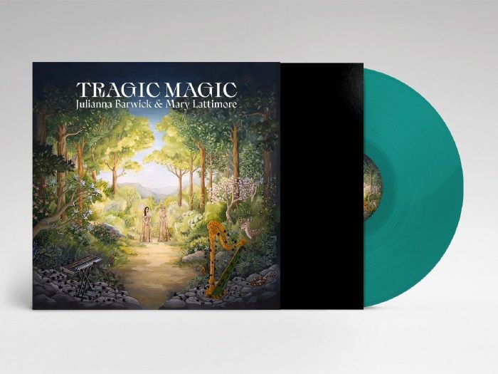 BARWICK, Julianna/MARY LATTIMORE - Tragic Magic - FOREST GREEN VINYL LP